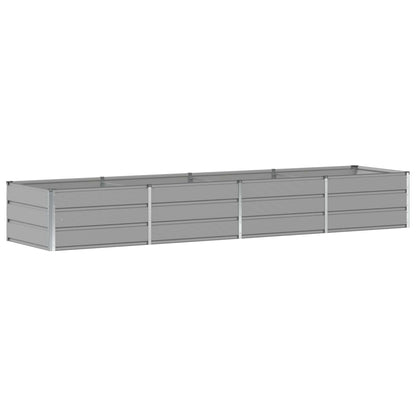 vidaXL Planter Light Grey 320 x 80 x 45 cm Steel 2