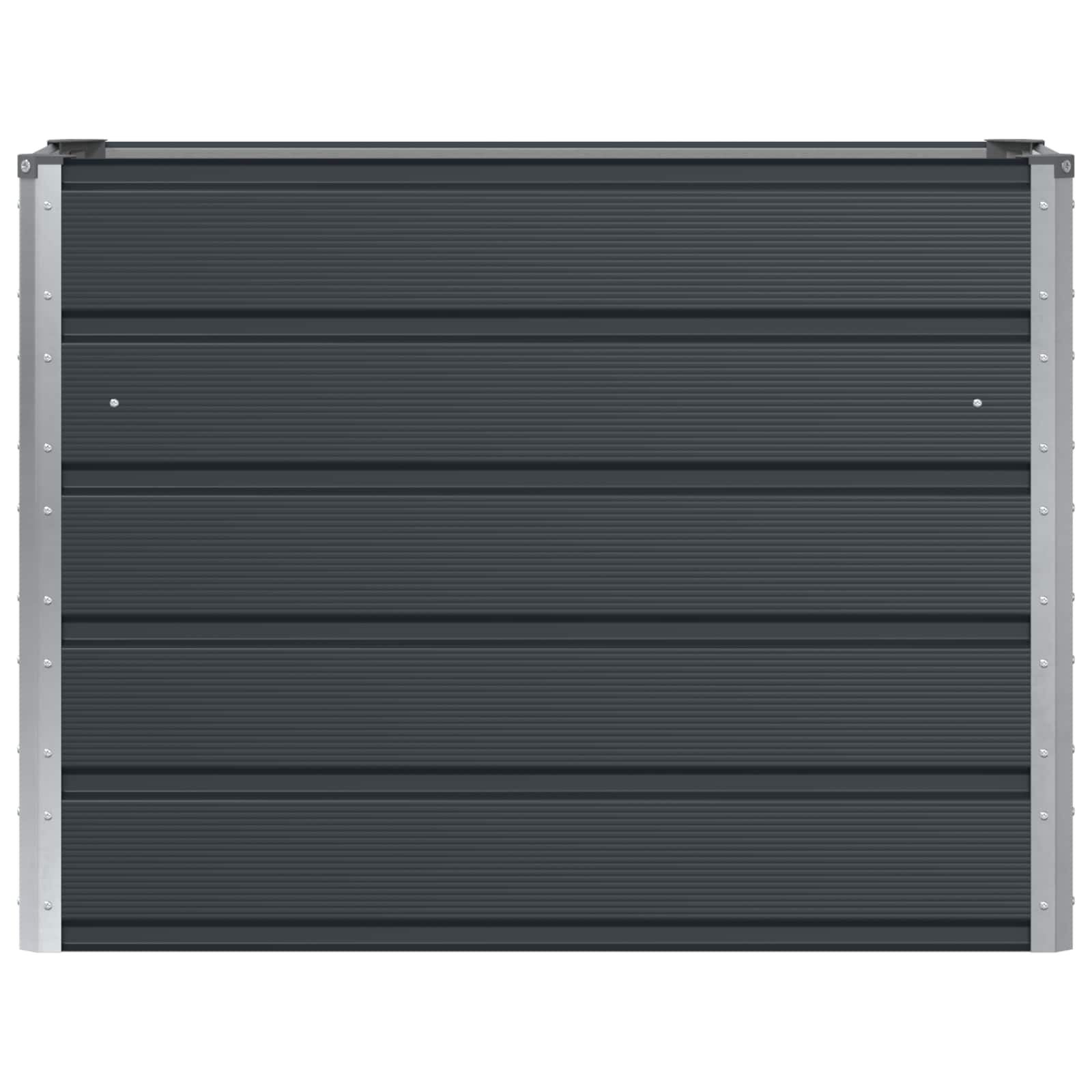 vidaXL Planter Anthracite 100 x 40 x 75 cm Steel 4