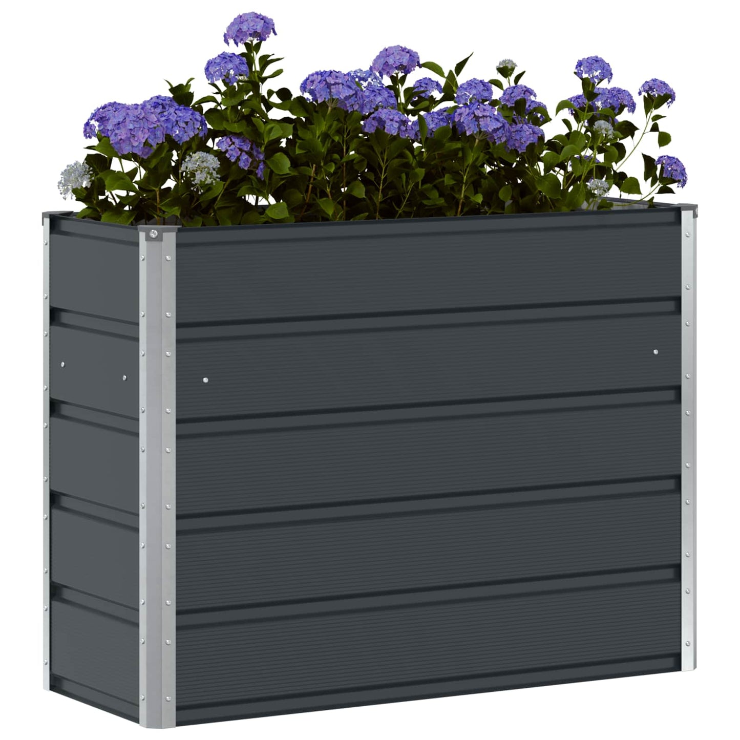vidaXL Planter Anthracite 100 x 40 x 75 cm Steel 3