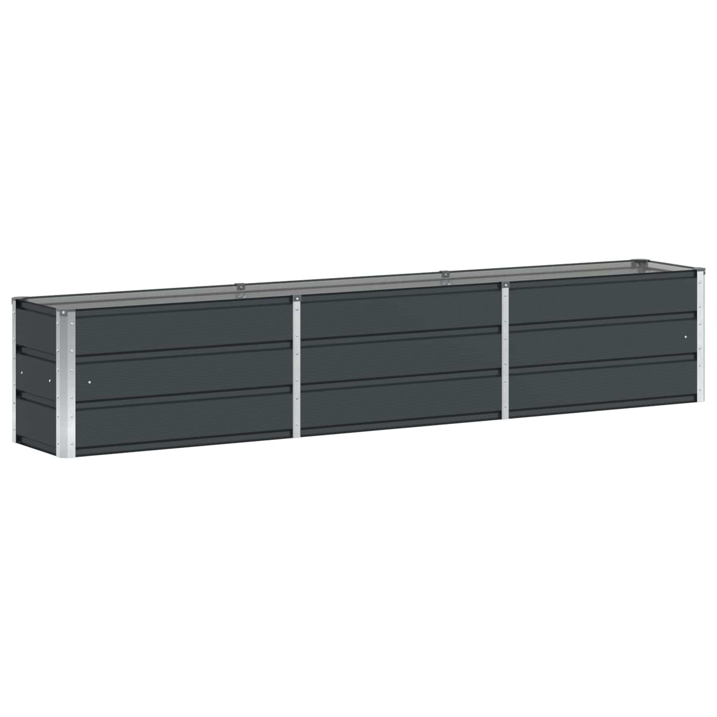 vidaXL Planter Anthracite 240 x 40 x 45 cm Steel 2