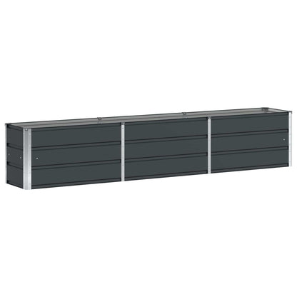 vidaXL Planter Anthracite 240 x 40 x 45 cm Steel 2