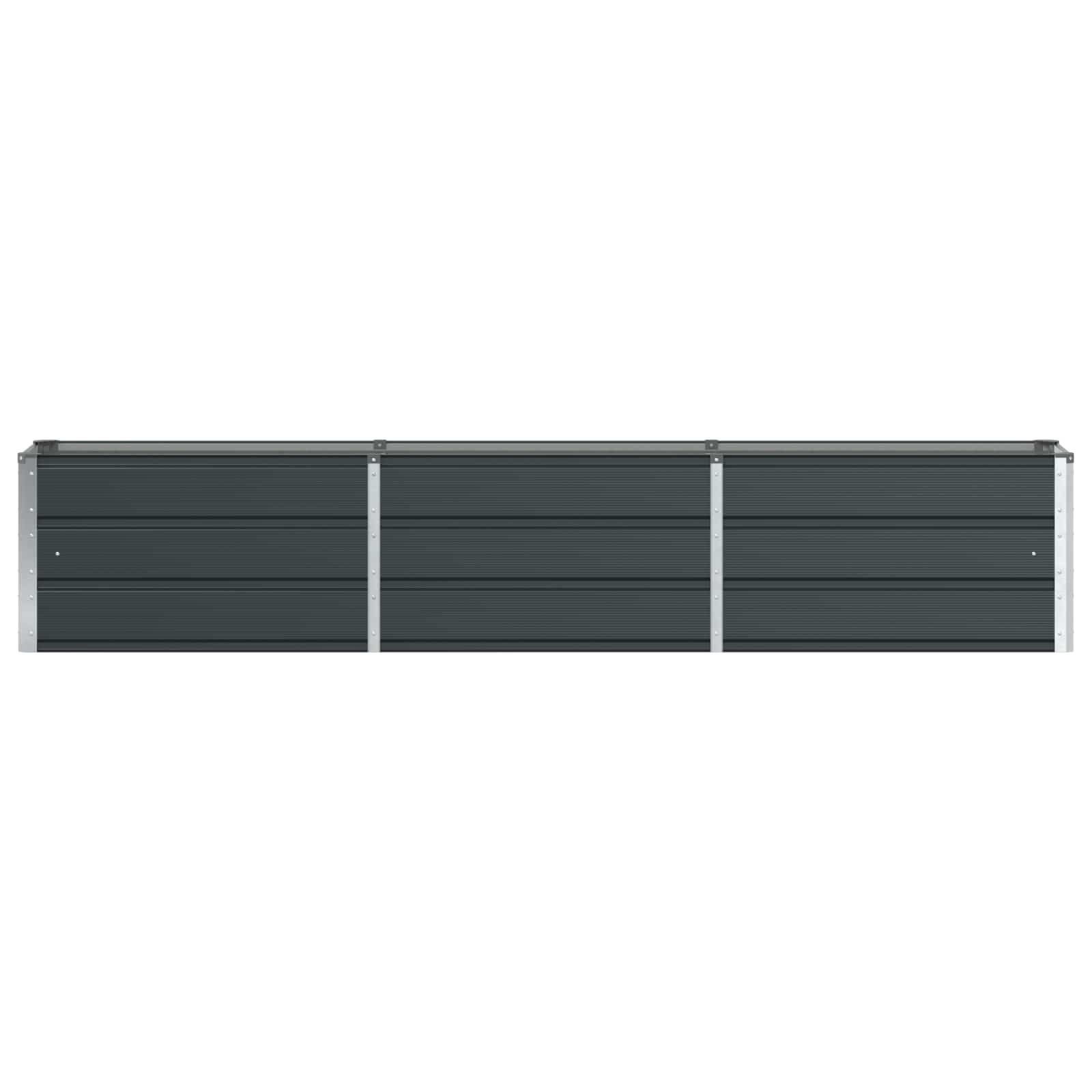 vidaXL Planter Anthracite 240 x 40 x 45 cm Steel 4