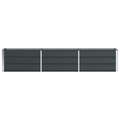 vidaXL Planter Anthracite 240 x 40 x 45 cm Steel 4