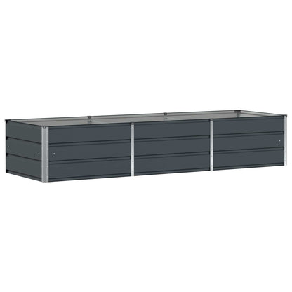 vidaXL Planter Anthracite 240 x 80 x 45 cm Steel 2