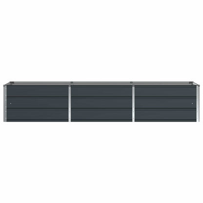 vidaXL Planter Anthracite 240 x 80 x 45 cm Steel 4