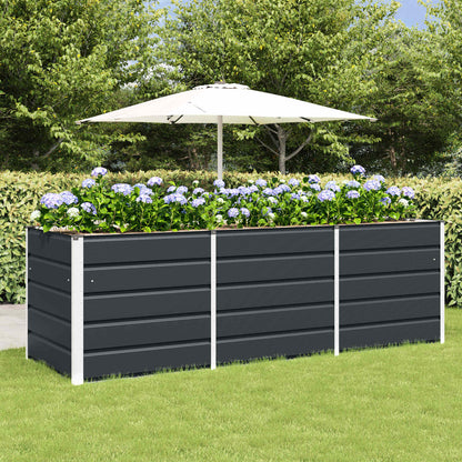 vidaXL Planter 160 x 80 x Steel Height 75 cm