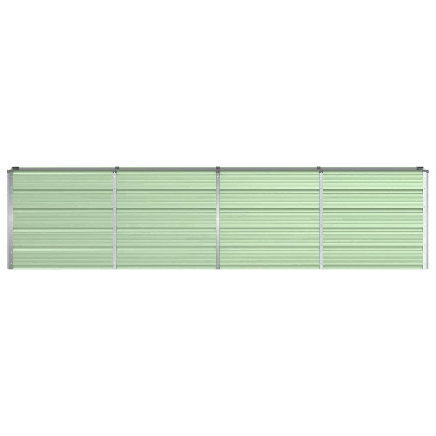 vidaXL Planter Green 320 x 40 x 75 cm Steel 4