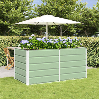 vidaXL Planter 160 x 80 x Steel Height 75 cm