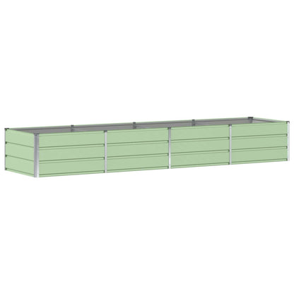 vidaXL Planter Green 320 x 80 x 45 cm Steel 2