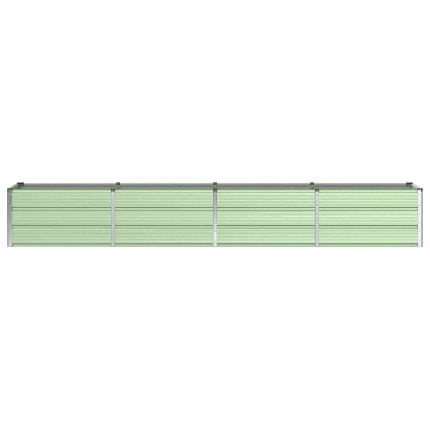 vidaXL Planter Green 320 x 80 x 45 cm Steel 4