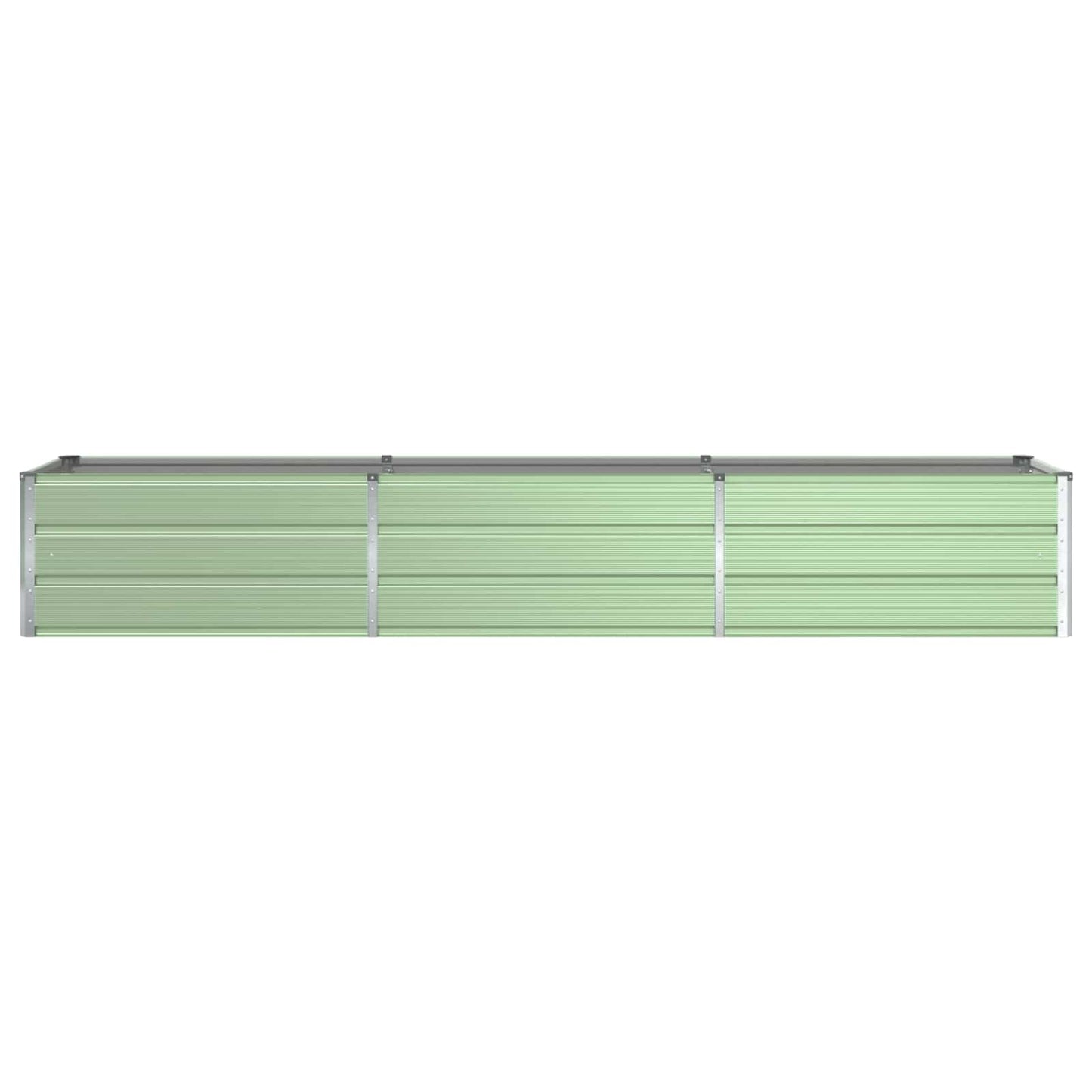 vidaXL Planter Pastel Green 290 x 50 x 45 cm Galvanised Steel 4
