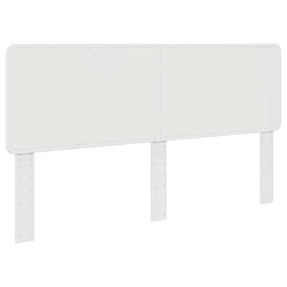 Bed Frame 200 x 200 cm Solid Pine Wood White