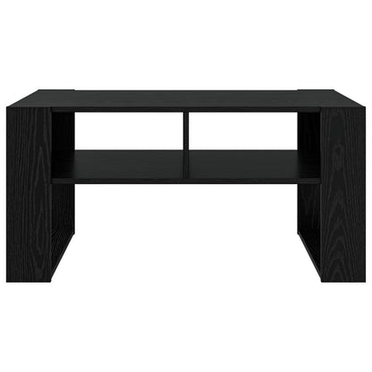 vidaXL Coffee Table Black Oak 92 x 53 x 45 cm Engineered Wood 5