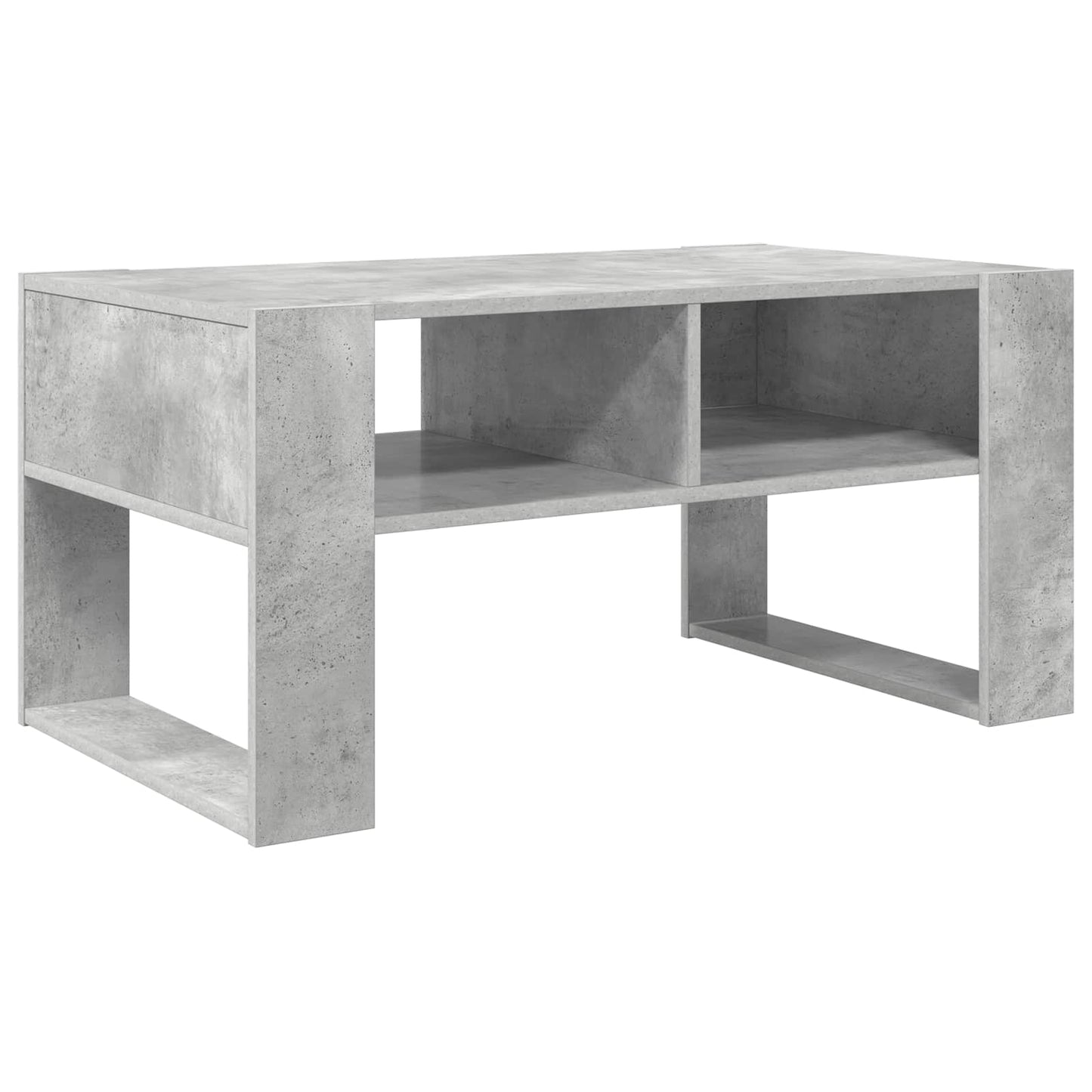 vidaXL Coffee Table Concrete Grey 92 x 53 x 45 cm Engineered Wood 2