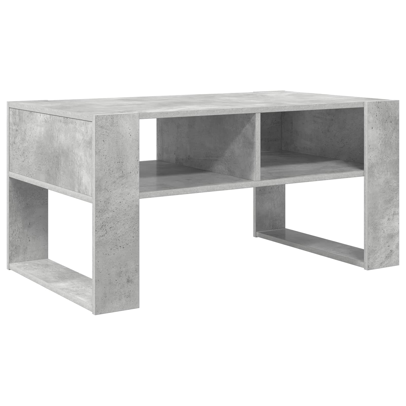 vidaXL Coffee Table Concrete Grey 92 x 53 x 45 cm Engineered Wood 2