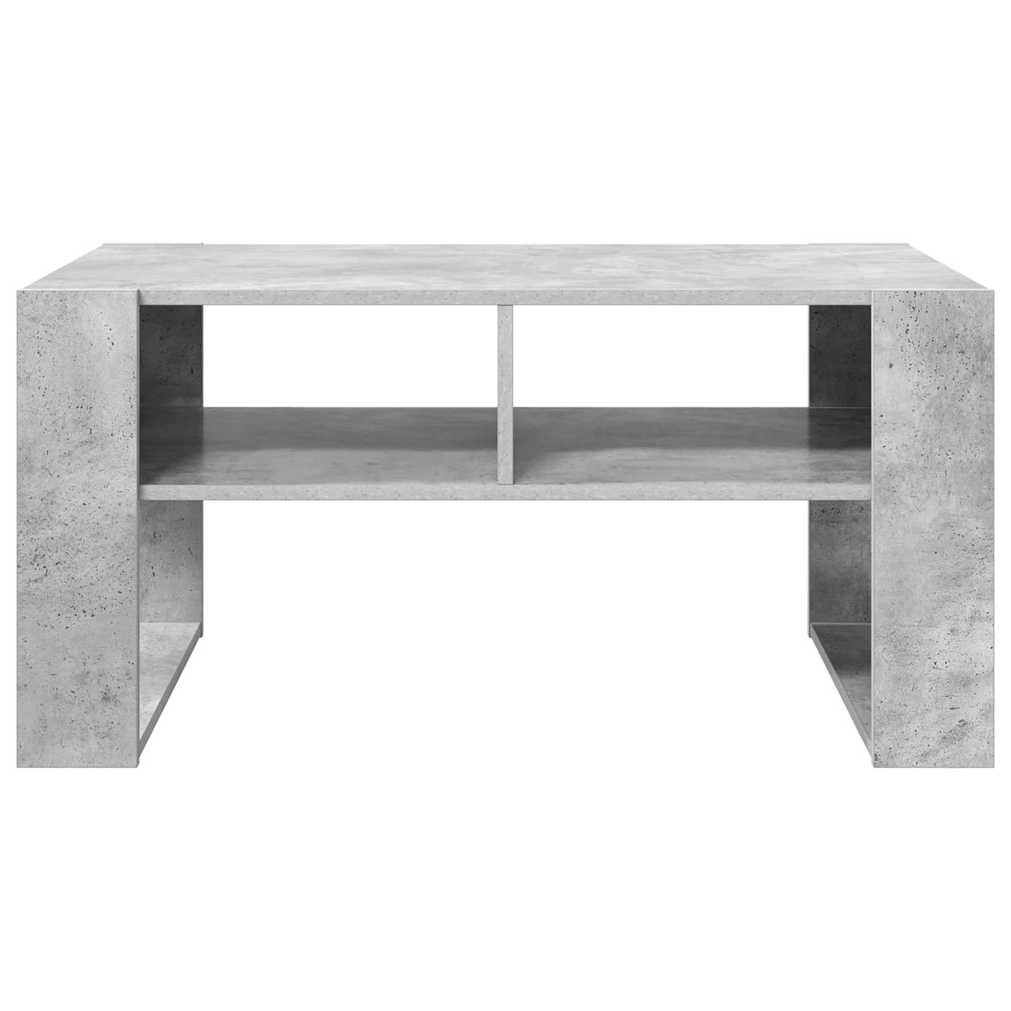 vidaXL Coffee Table Concrete Grey 92 x 53 x 45 cm Engineered Wood 5