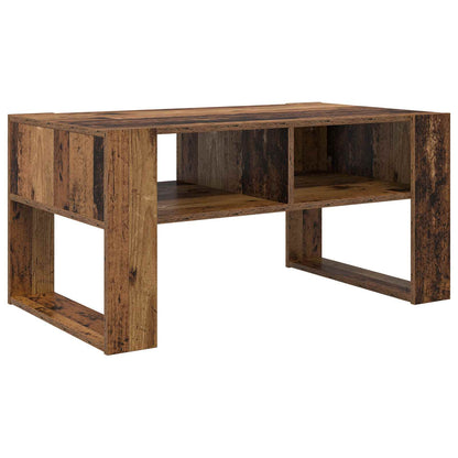 vidaXL Coffee Table Old Wood 92 x 53 x 45 cm Engineered Wood 2