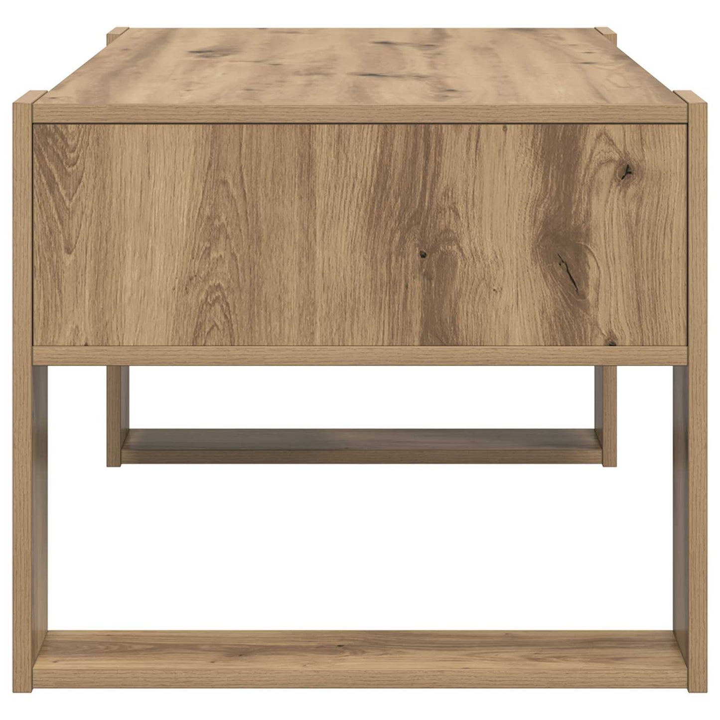 vidaXL Coffee Table Artisan Oak 92 x 53 x 45 cm Engineered Wood 6