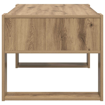 vidaXL Coffee Table Artisan Oak 92 x 53 x 45 cm Engineered Wood 6