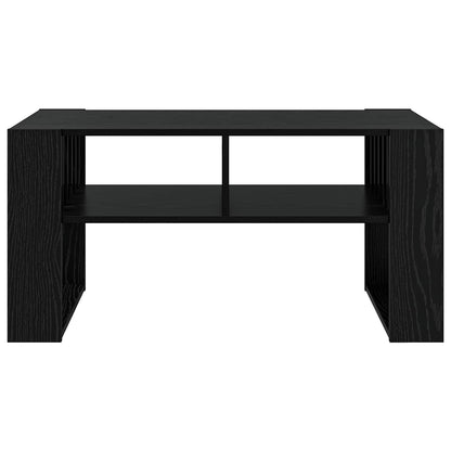 vidaXL Coffee Table Black Oak 92 x 49.5 x 45 cm Engineered Wood 5