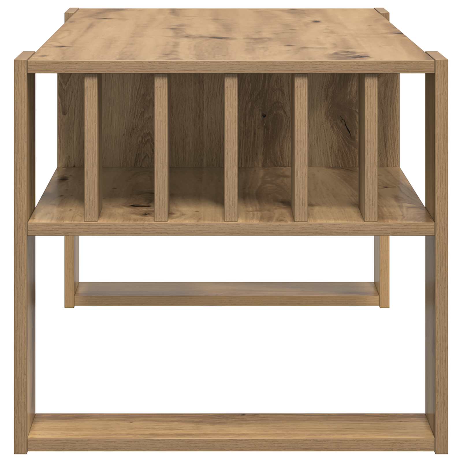 vidaXL Coffee Table Artisan Oak 92 x 49.5 x 45 cm Engineered Wood 6