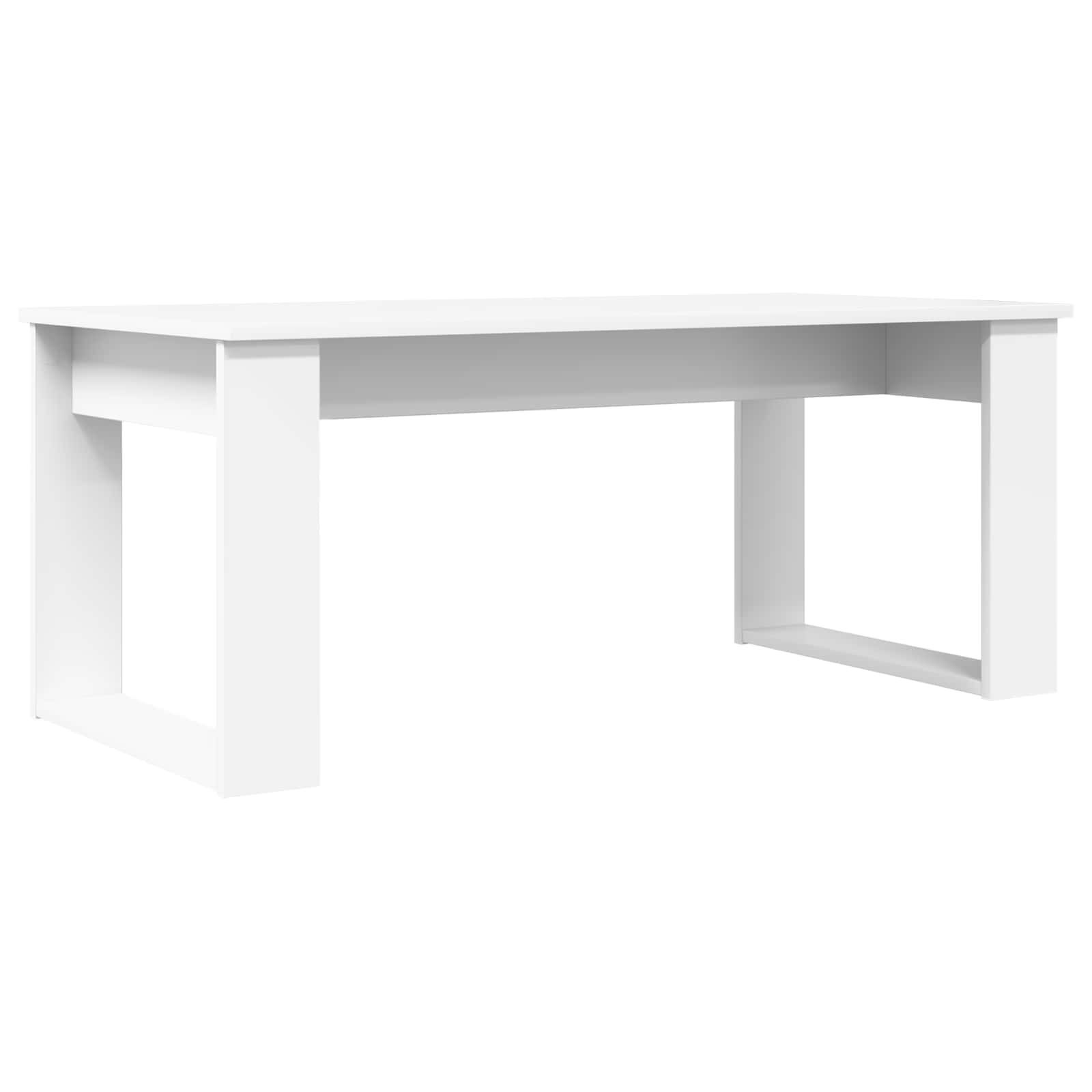 vidaXL Coffee Table Set 2 pcs White 100 x 50 x 42 cm Engineered Wood 6