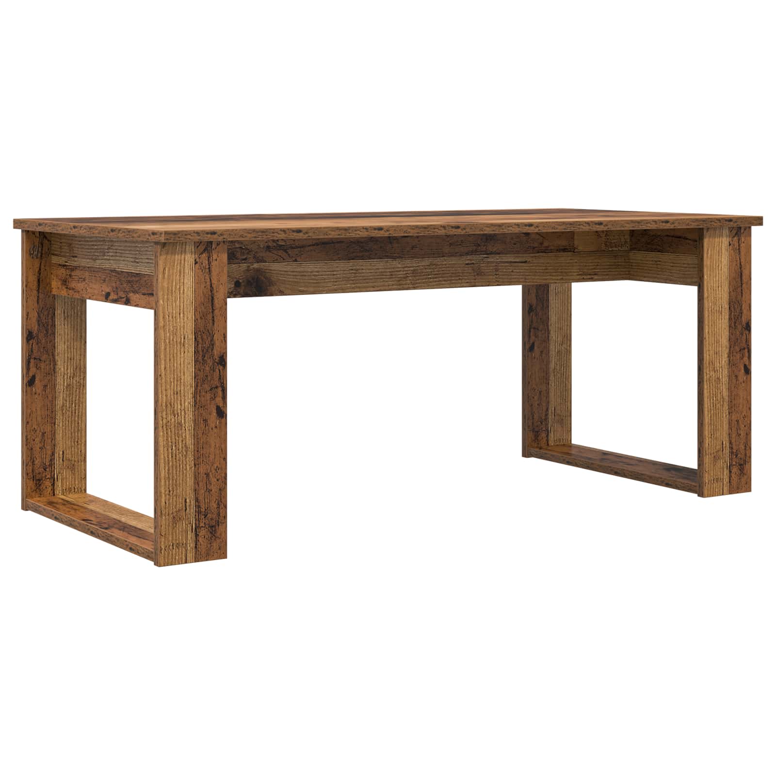 vidaXL Coffee Table Set 2 pcs Old Wood 100 x 50 x 42 cm 6