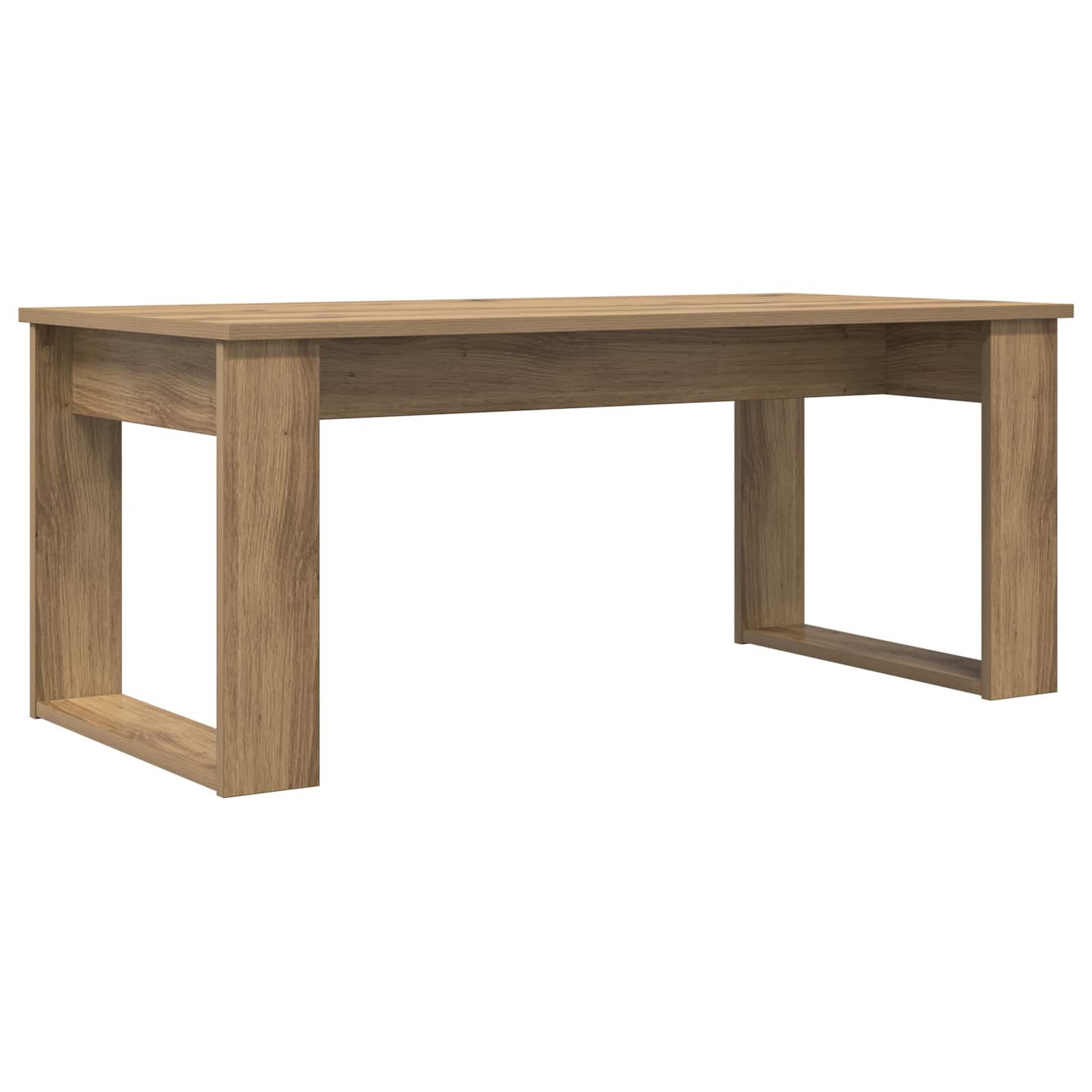 vidaXL Coffee Table Set 2 pcs Artisan Oak 100 x 50 x 42 cm 6