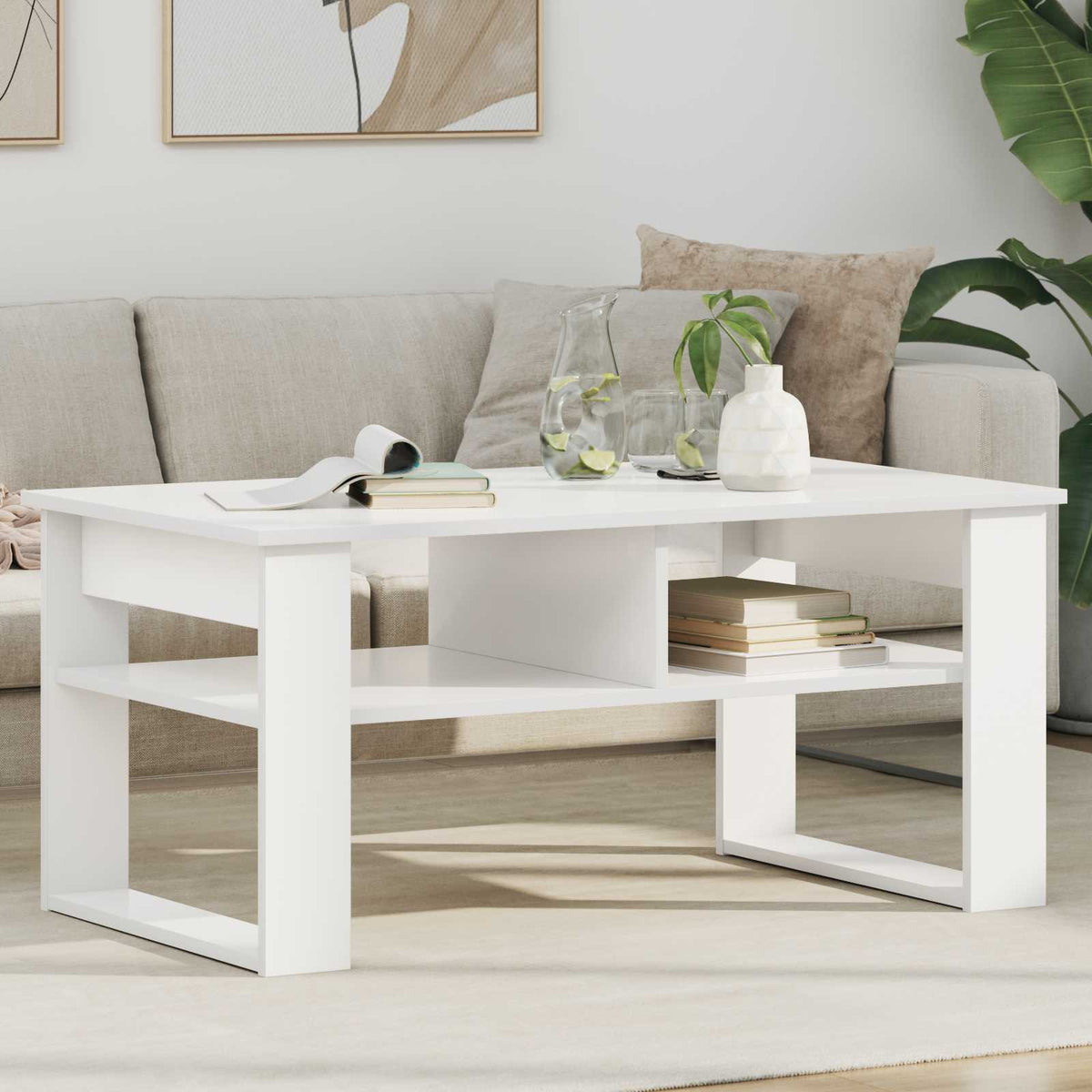 vidaXL Coffee Table Engineered Wood