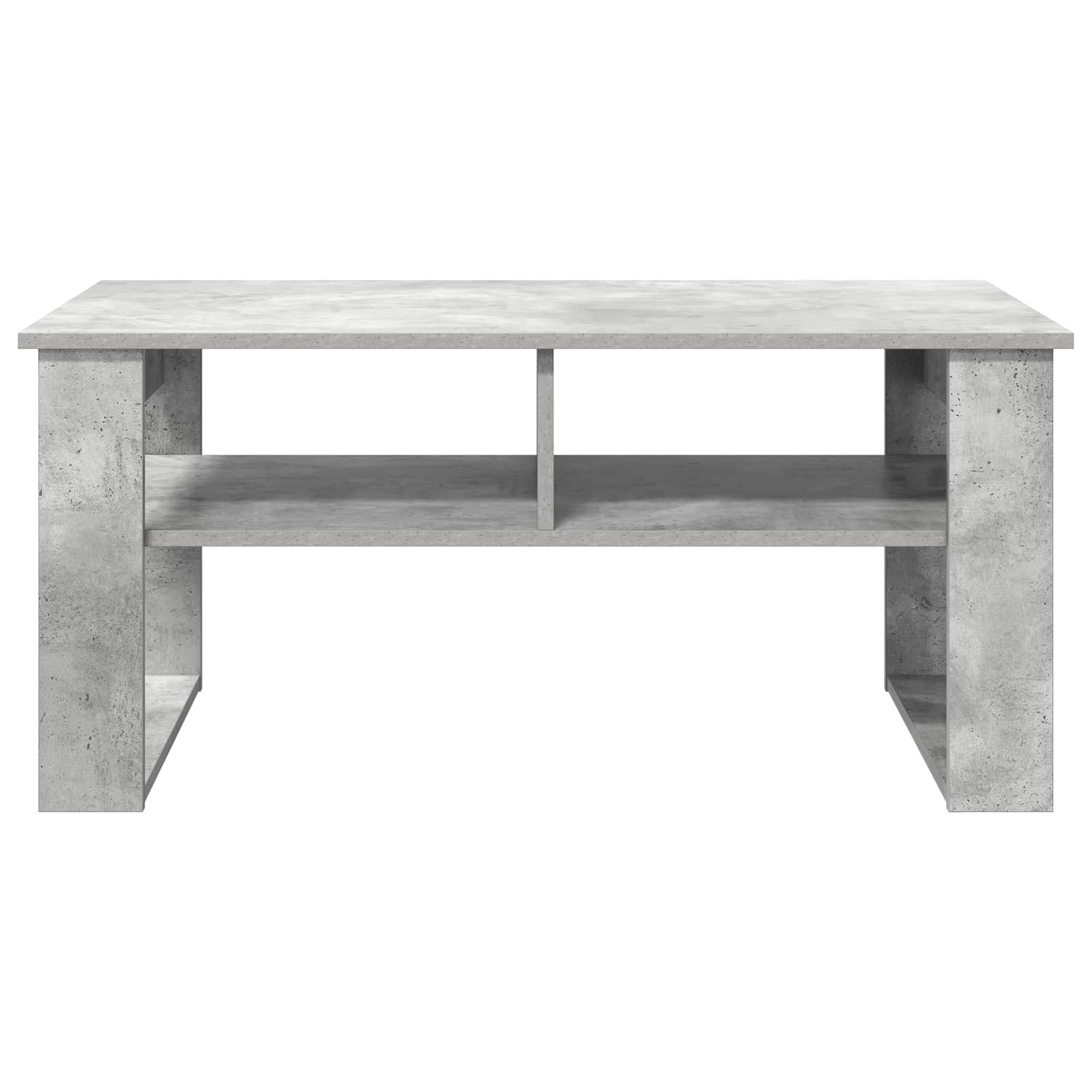 vidaXL Coffee Table Concrete Grey 96 x 54 x 44 cm Engineered Wood 5