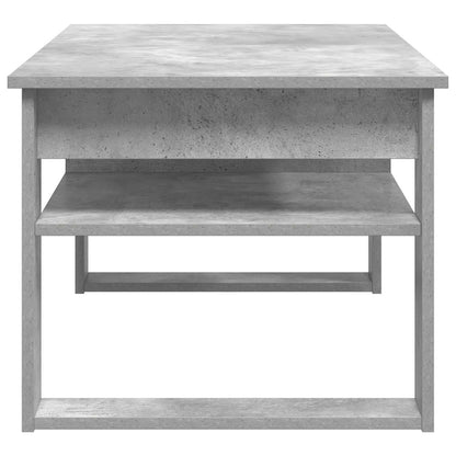 vidaXL Coffee Table Concrete Grey 96 x 54 x 44 cm Engineered Wood 6