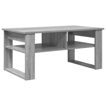 vidaXL Coffee Table Grey Sonoma 96 x 54 x 44 cm Engineered Wood 2