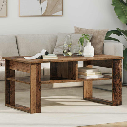 vidaXL Coffee Table Old Wood 96 x 54 x 44 cm Engineered Wood 1