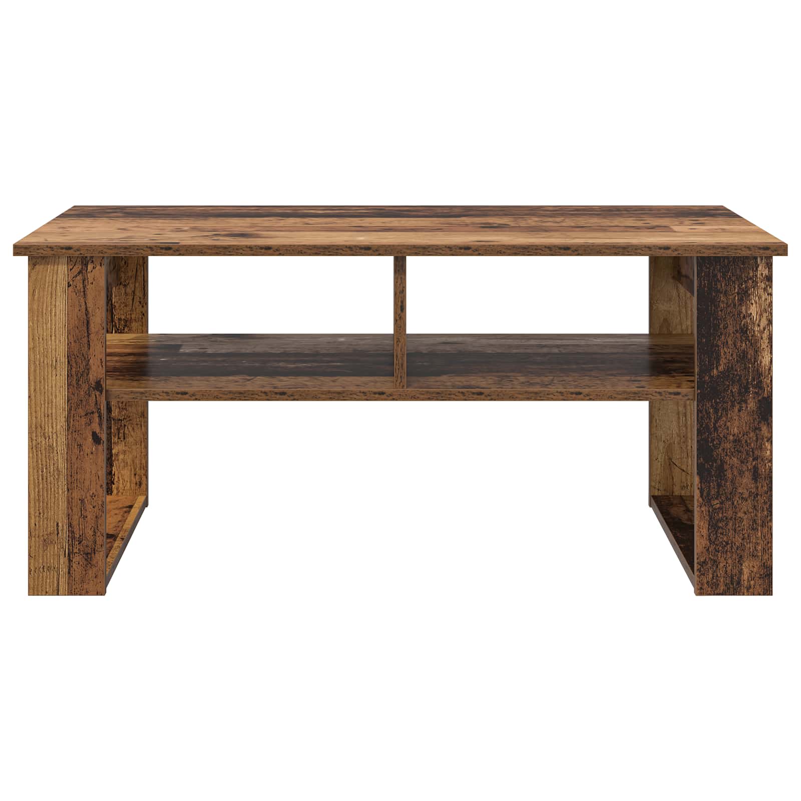 vidaXL Coffee Table Old Wood 96 x 54 x 44 cm Engineered Wood 5