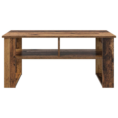 vidaXL Coffee Table Old Wood 96 x 54 x 44 cm Engineered Wood 5