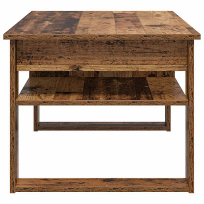 vidaXL Coffee Table Old Wood 96 x 54 x 44 cm Engineered Wood 6