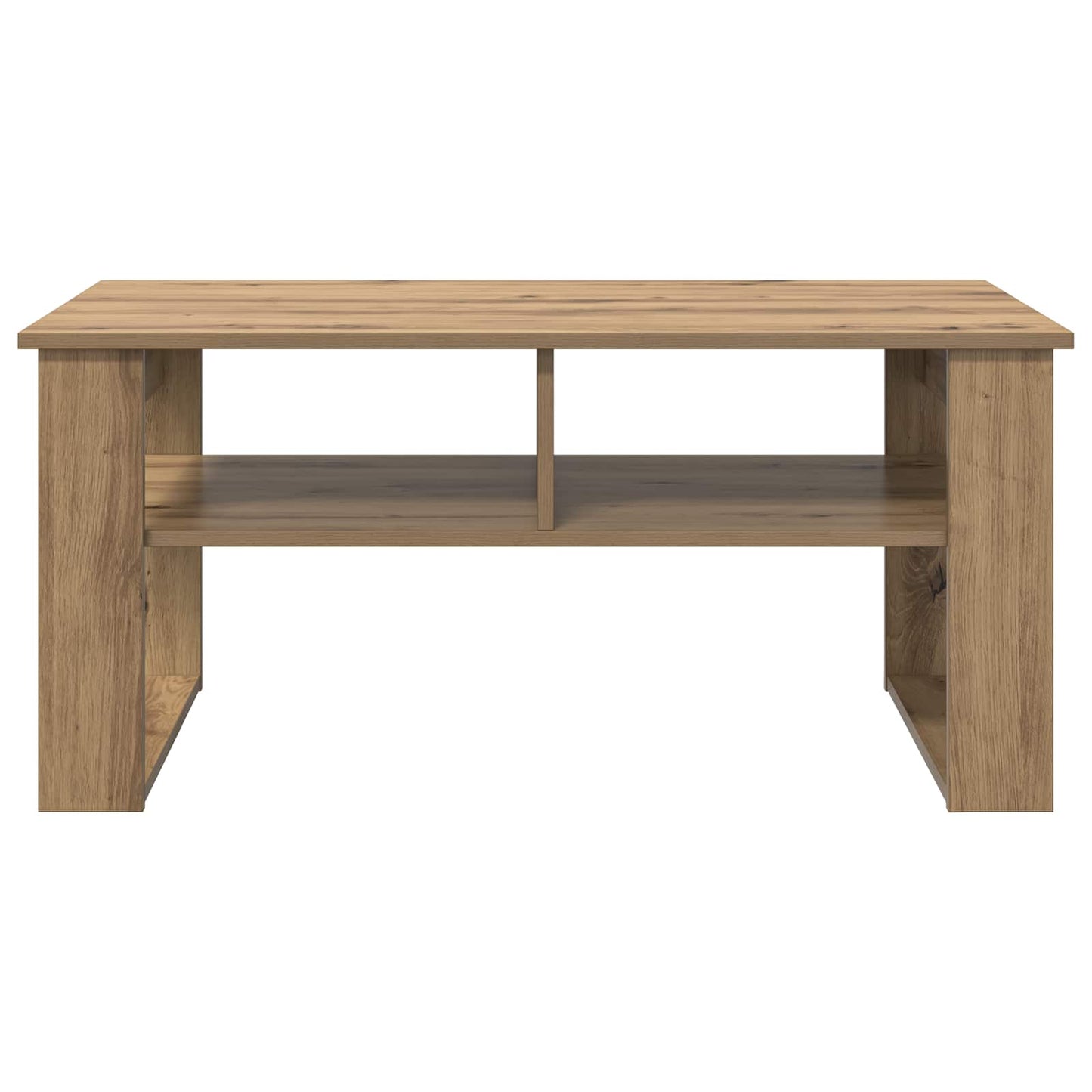 vidaXL Coffee Table Artisan Oak 96 x 54 x 44 cm Engineered Wood 5