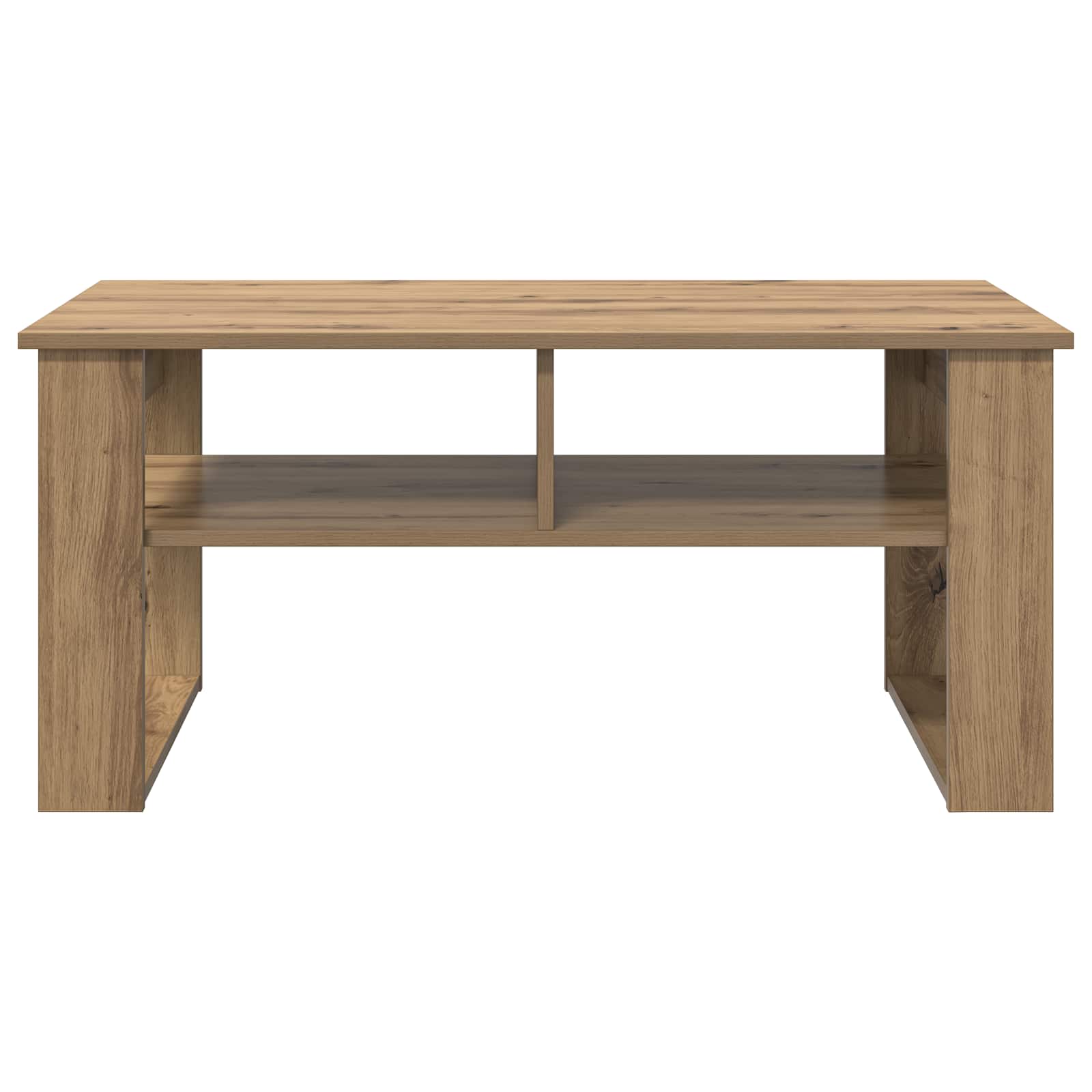 vidaXL Coffee Table Artisan Oak 96 x 54 x 44 cm Engineered Wood 5