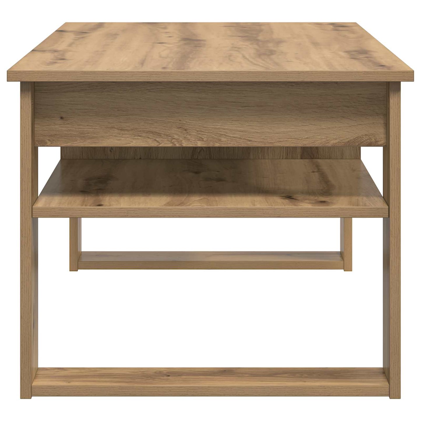 vidaXL Coffee Table Artisan Oak 96 x 54 x 44 cm Engineered Wood 6