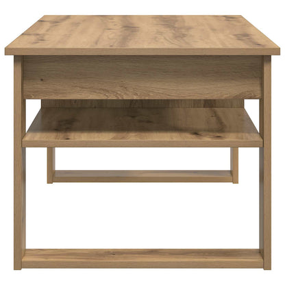 vidaXL Coffee Table Artisan Oak 96 x 54 x 44 cm Engineered Wood 6