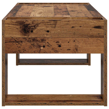 vidaXL Coffee Table Old Wood 110 x 50 x 41 cm Engineered Wood 6