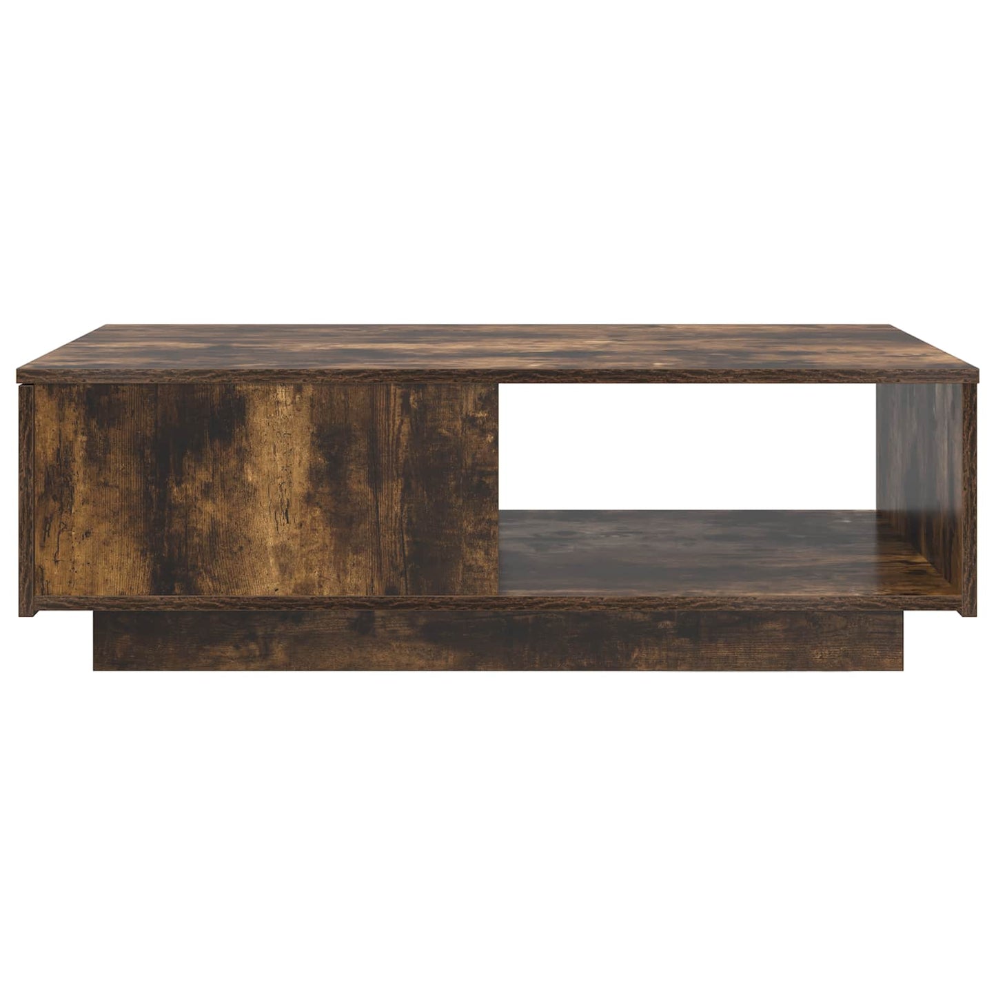 vidaXL Coffee Table Smoked Oak 95 x 55 x 31 cm Engineered Wood 6