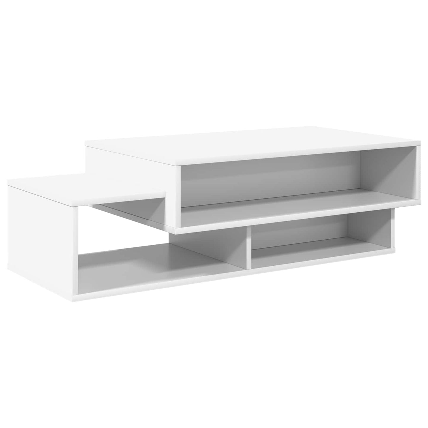 vidaXL Coffee Table White 105 x 50 x 32.5 cm Engineered Wood 2