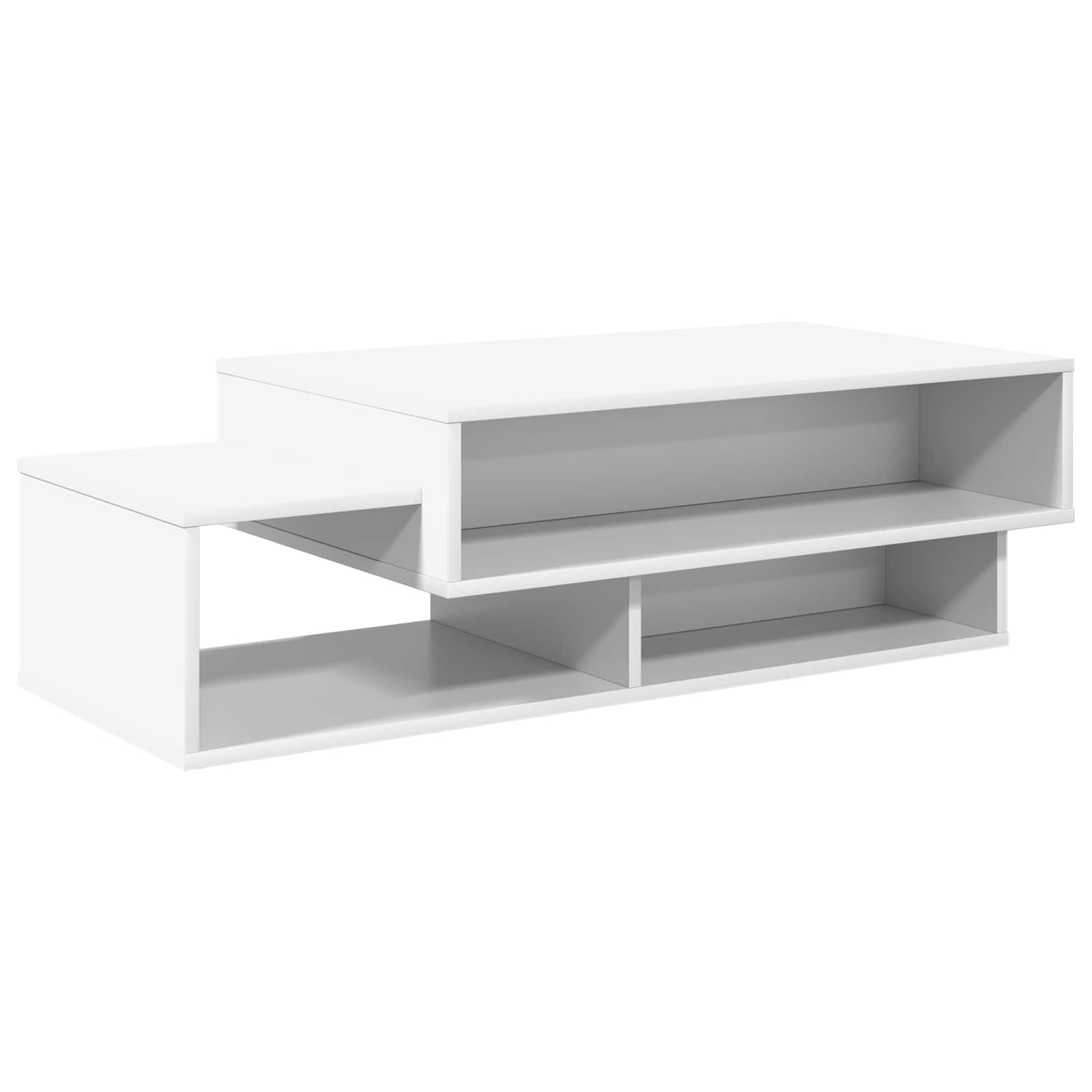 vidaXL Coffee Table White 105 x 50 x 32.5 cm Engineered Wood 2