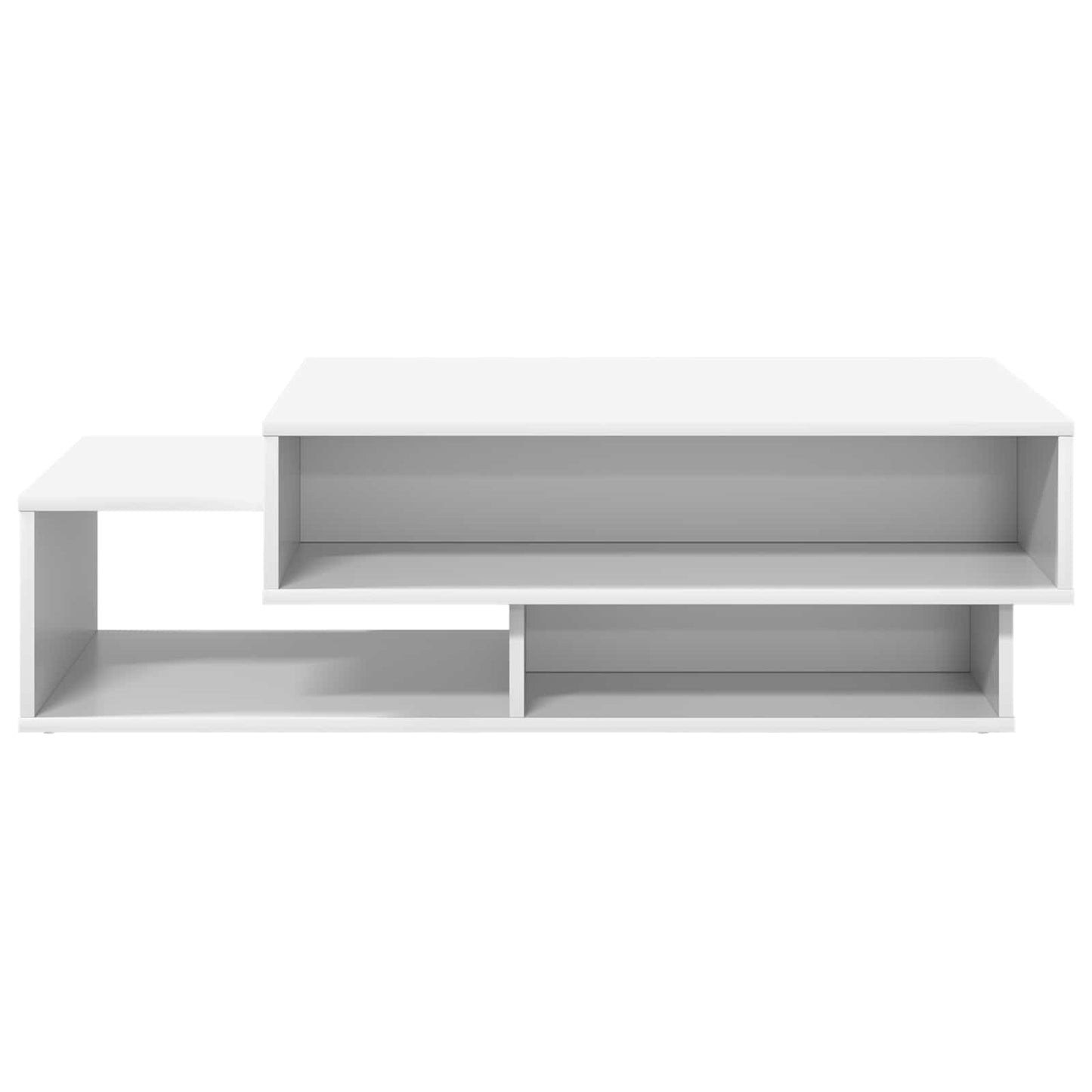 vidaXL Coffee Table White 105 x 50 x 32.5 cm Engineered Wood 5