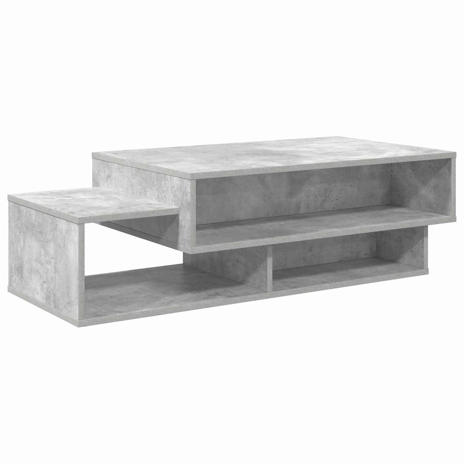 vidaXL Coffee Table Concrete Grey 105 x 50 x 32.5 cm Engineered Wood 2