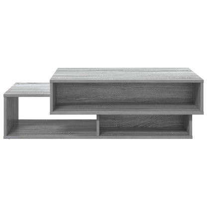 vidaXL Coffee Table Grey Sonoma 105 x 50 x 32.5 cm Engineered Wood 5