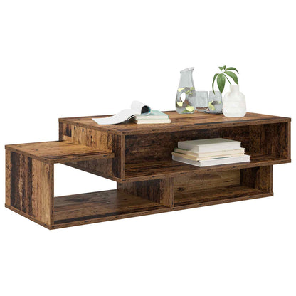 vidaXL Coffee Table Old Wood 105 x 50 x 32.5 cm Engineered Wood 3