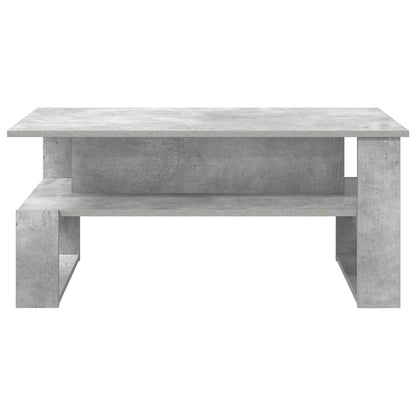 vidaXL Coffee Table Concrete Grey 90 x 50 x 40 cm Engineered Wood 5