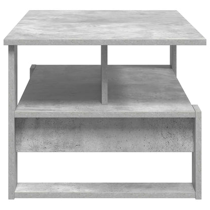 vidaXL Coffee Table Concrete Grey 90 x 50 x 40 cm Engineered Wood 6